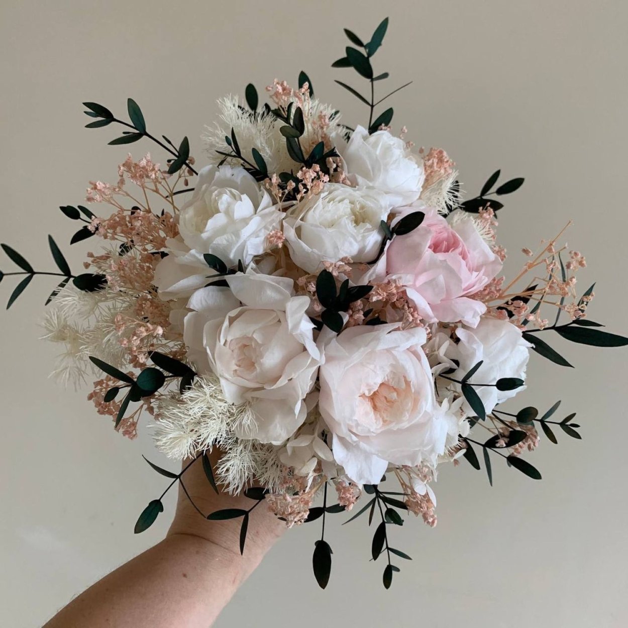 Свадебные букеты из стабилизированных цветов Уфа адреса