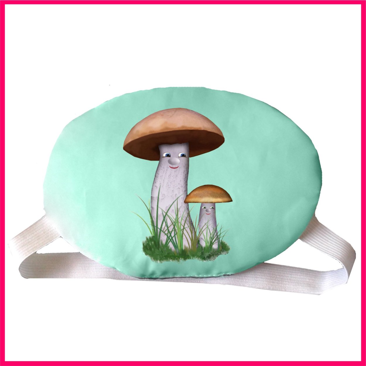 Маска гриб волнушка