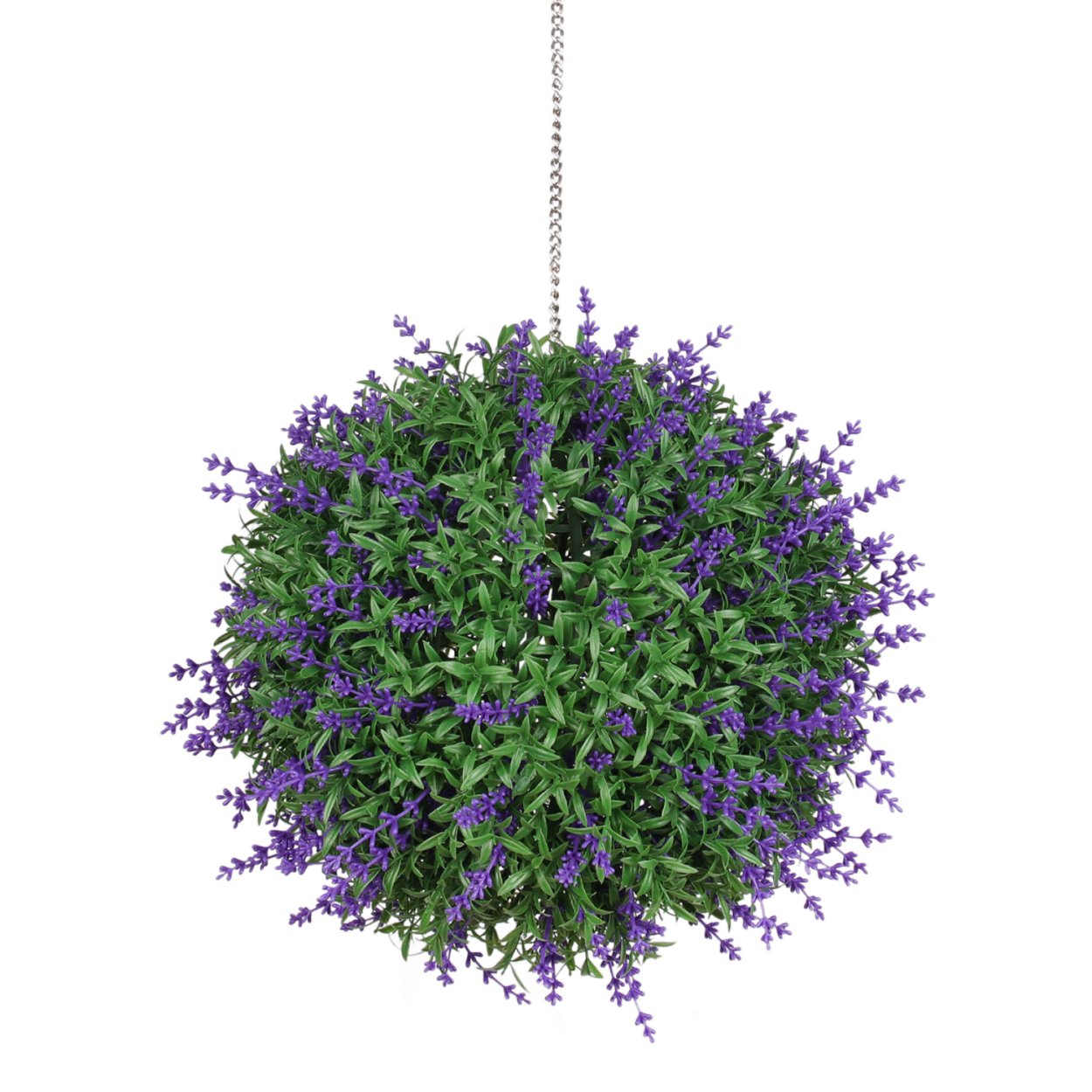 Миксбордер с самшитом и лавандой