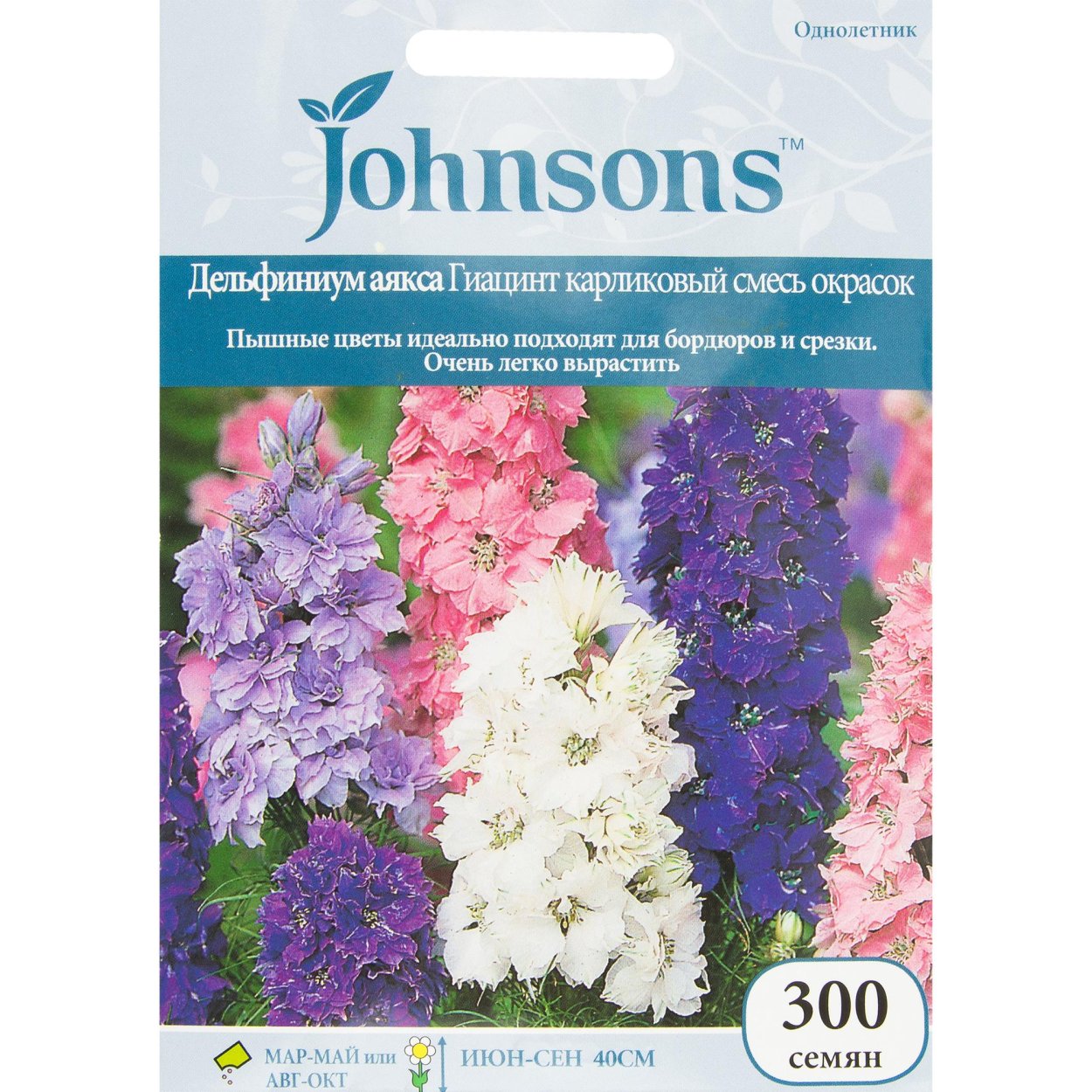 Дельфиниум Полевая Ларкспур