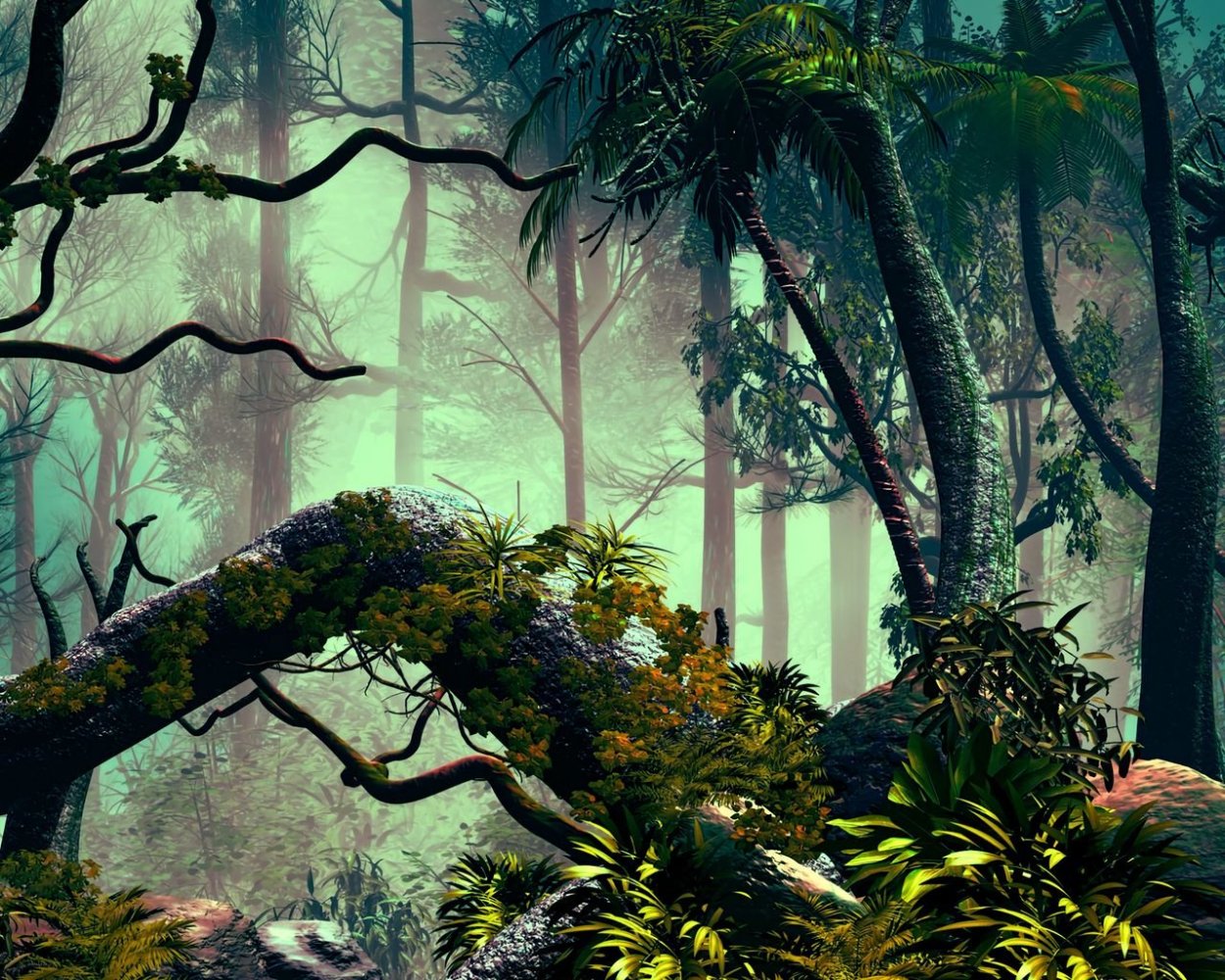 Стоу джунгли арт