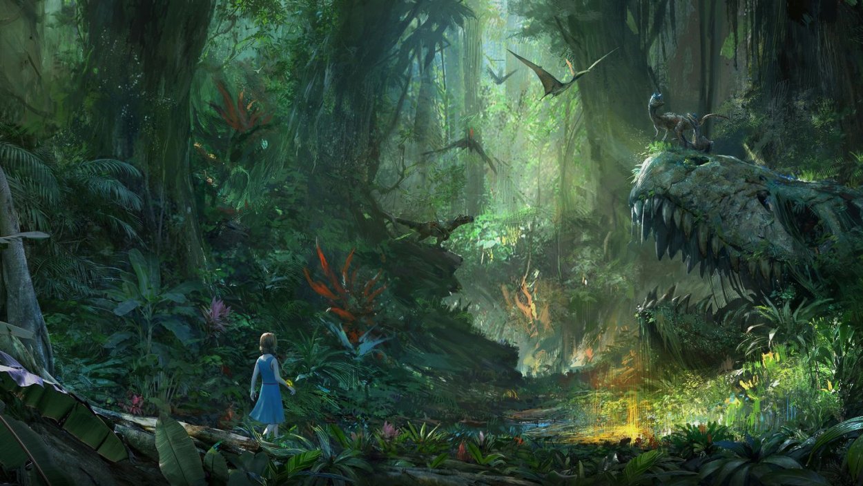 Парк Юрского периода джунгли