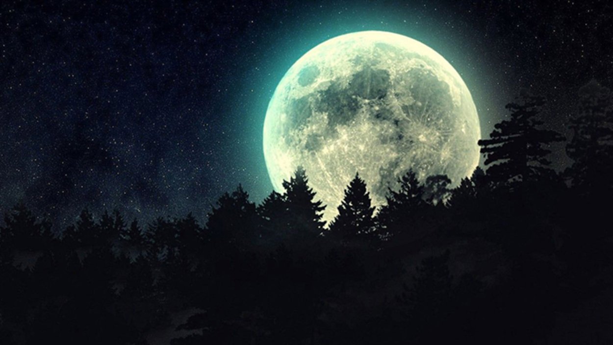 Пейзаж ночь