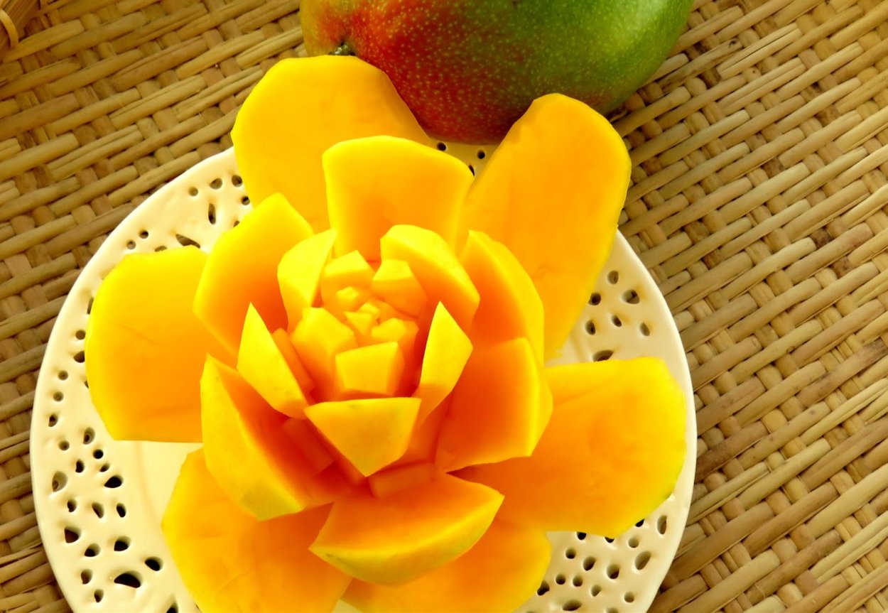 Манговый цвет волос