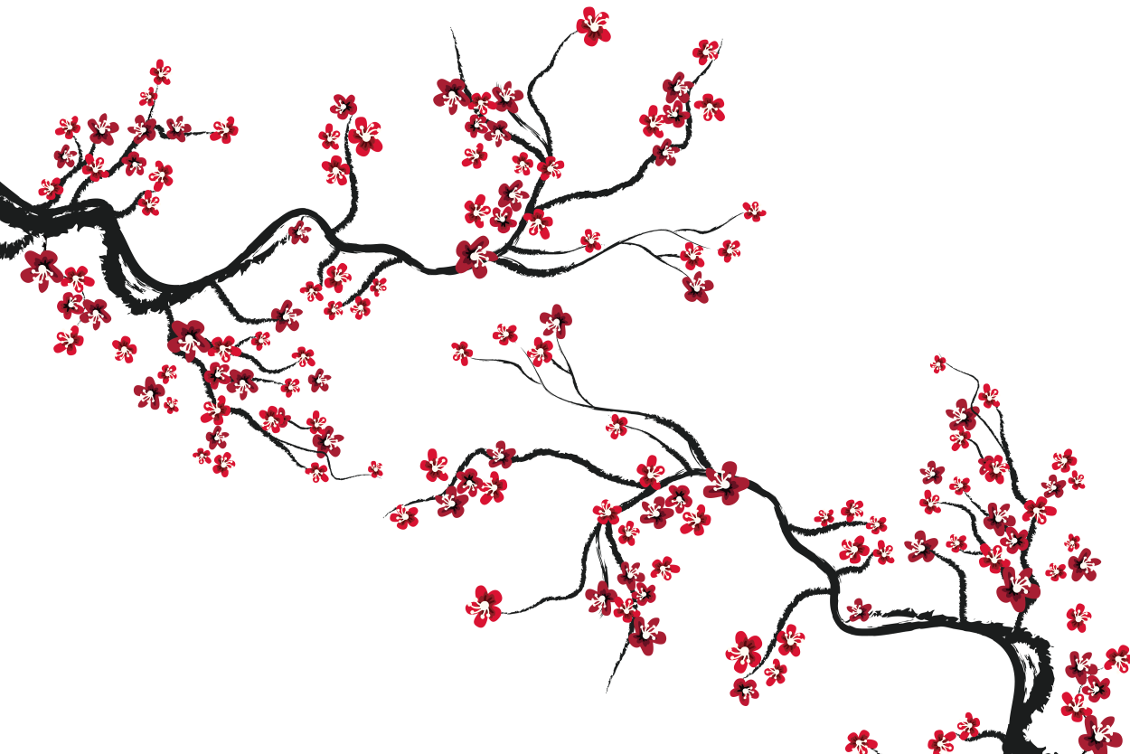 Японские узоры Сакура