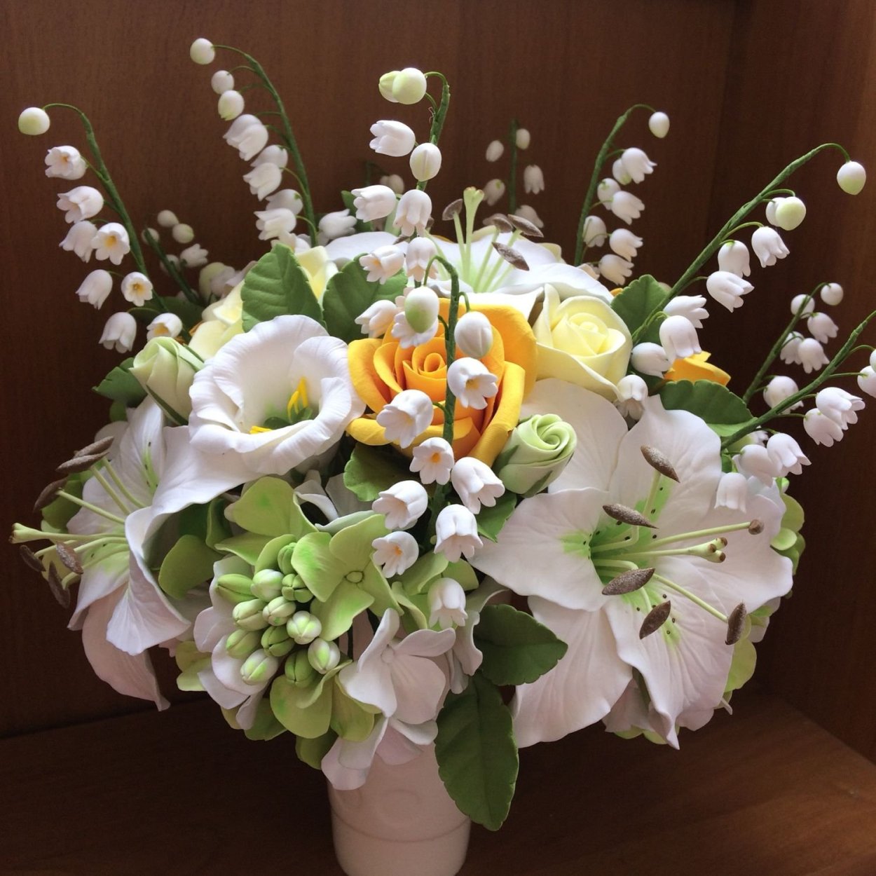 Букет Ландыш Лилия Тубероза