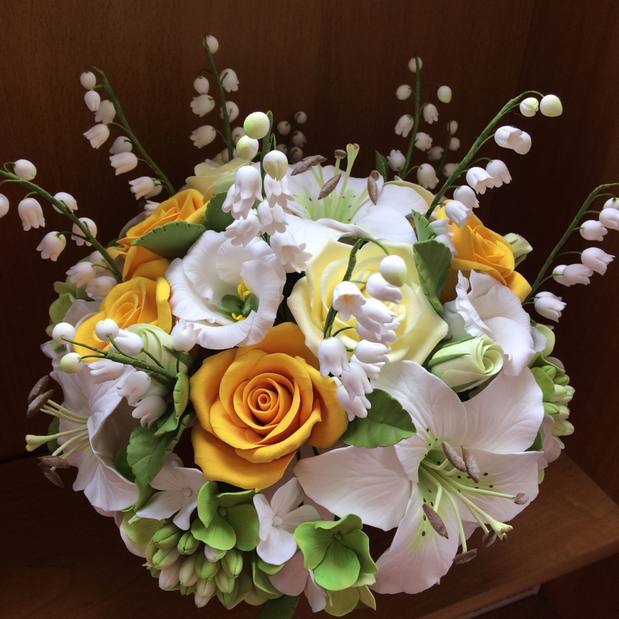 Букет ландышей лилии