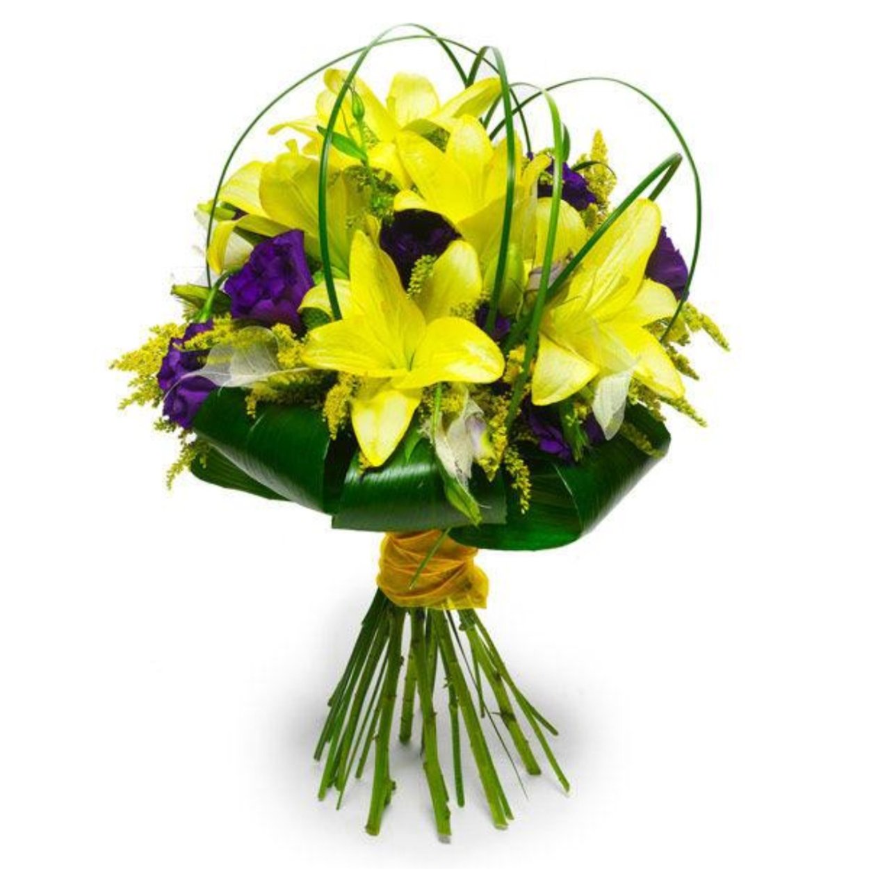 Недорогие букеты с лилиями