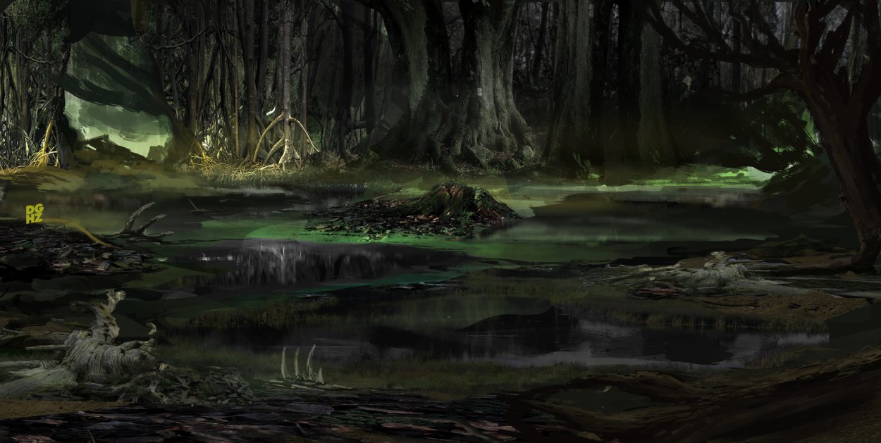 Valheim болота крипта