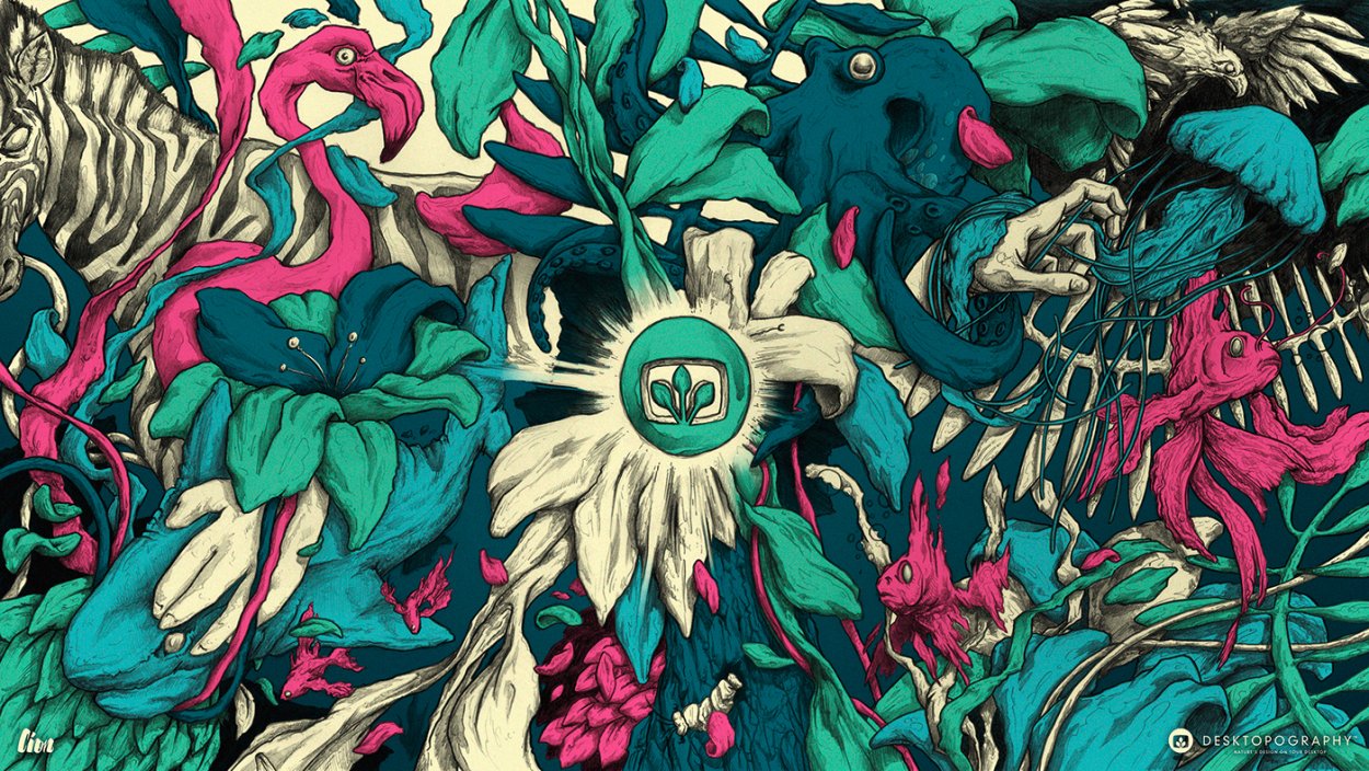 Дарк Форест густой лес