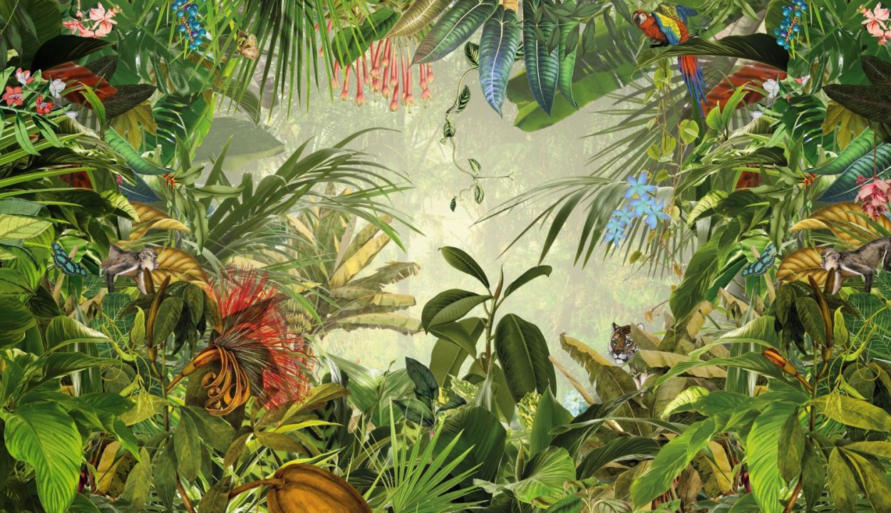 Ливень в джунглях