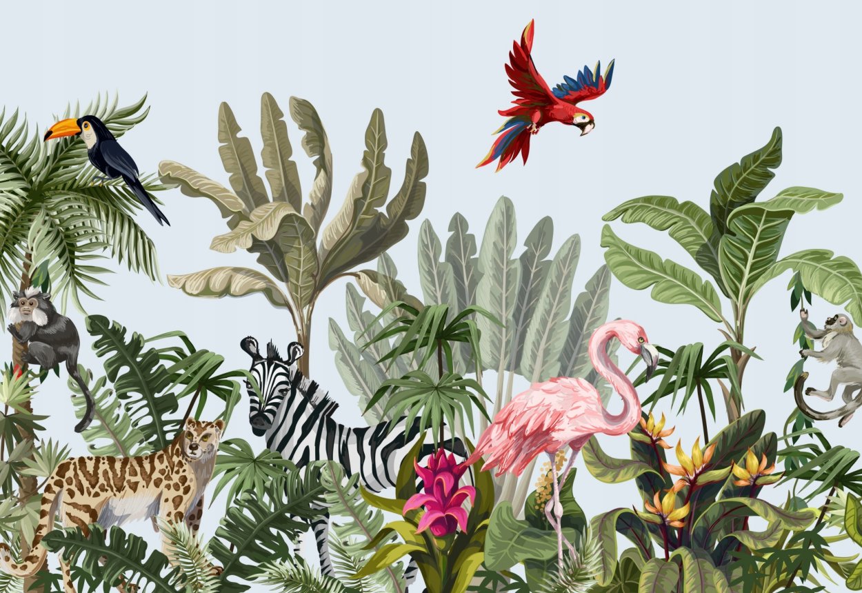 Игровой фон джунгли