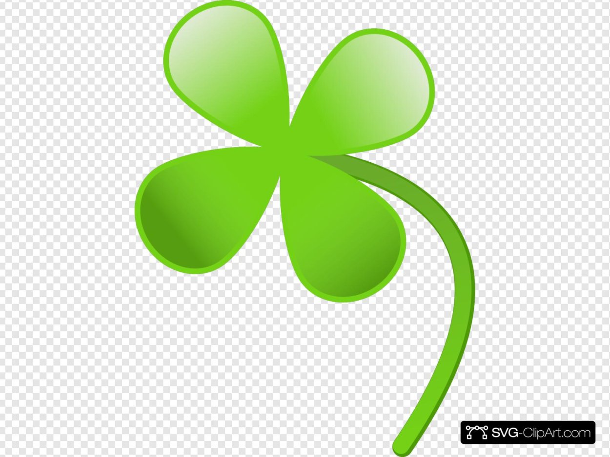 Лист клевера стилизованный