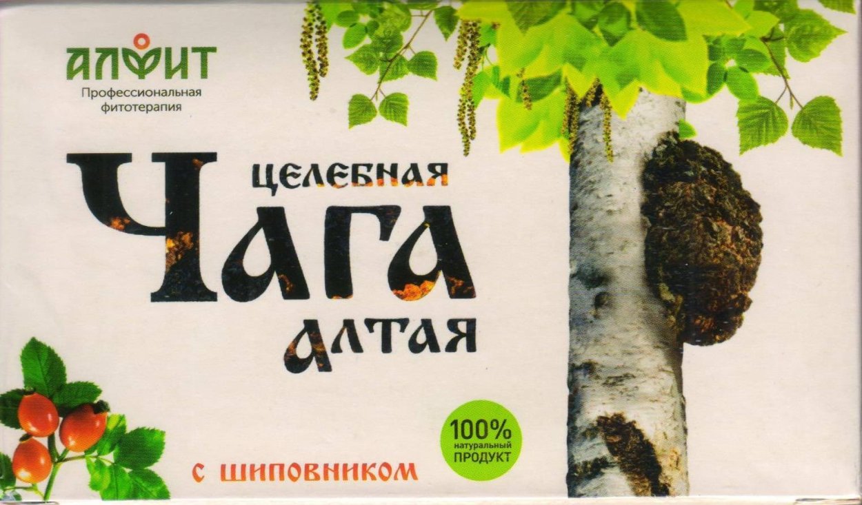 Алтэя фиточай "чага с имбирем и шиповником"