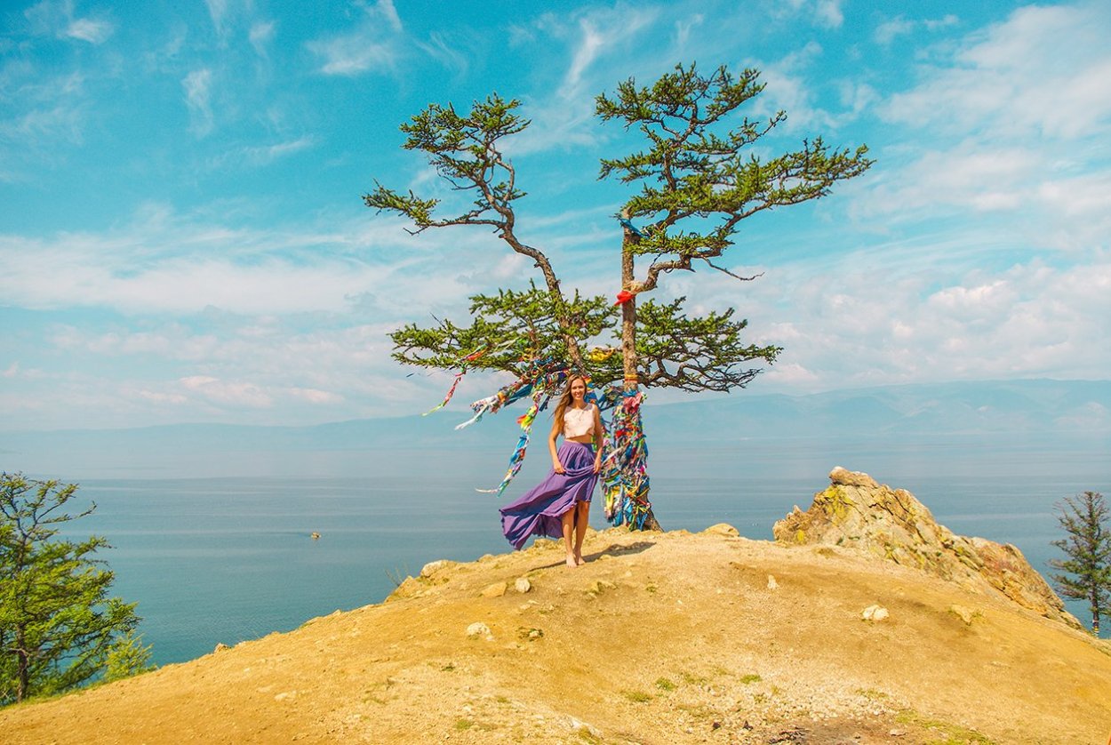 Шаманский лес Ольхон