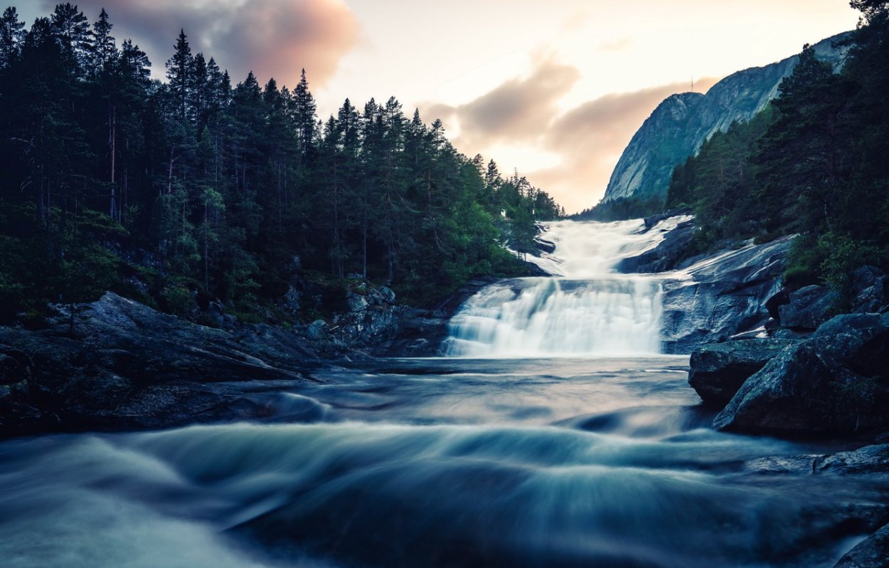 Лето горы река Тайга Сибирь