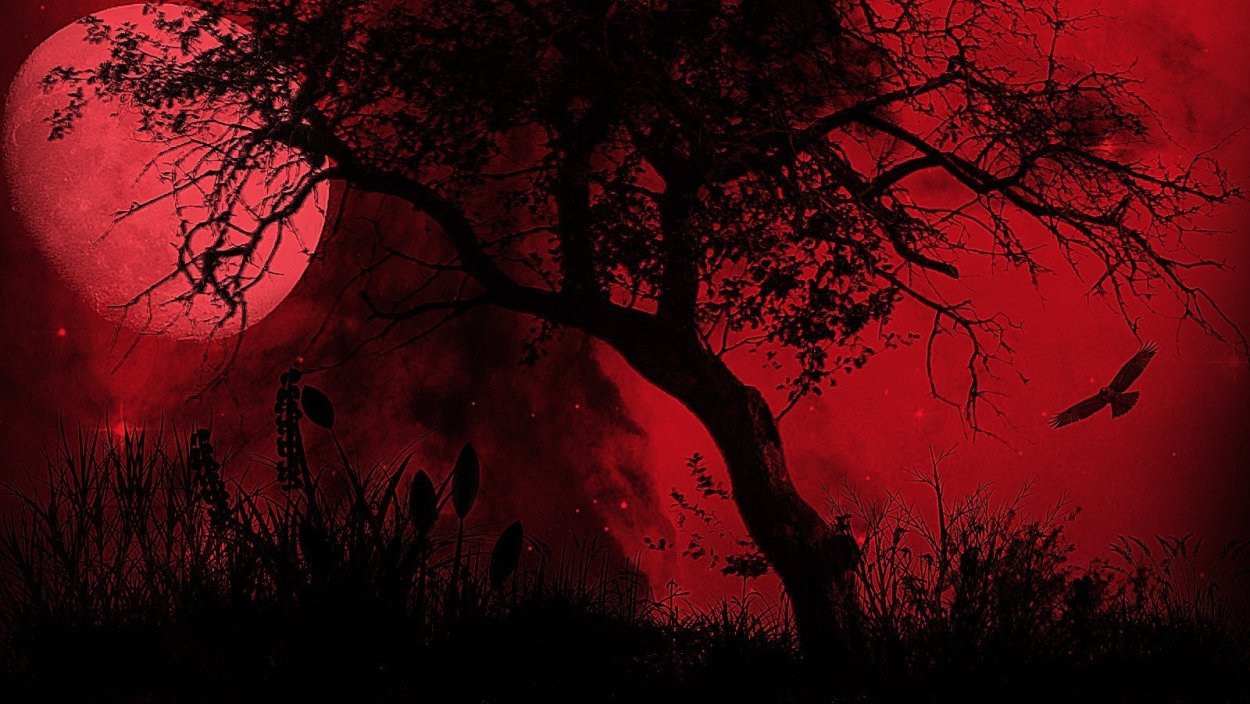 Страшный фон