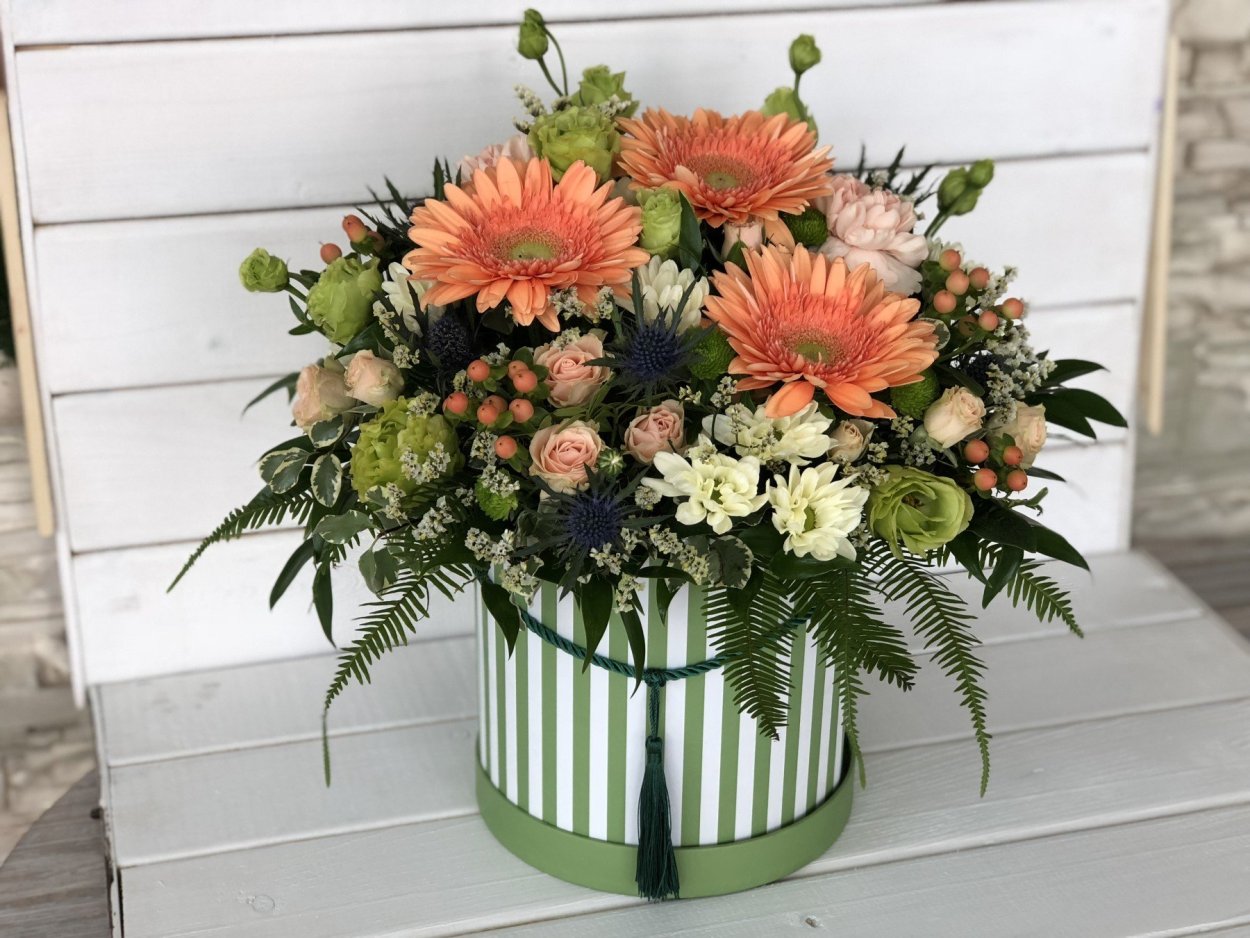 Летние цветочные композиции