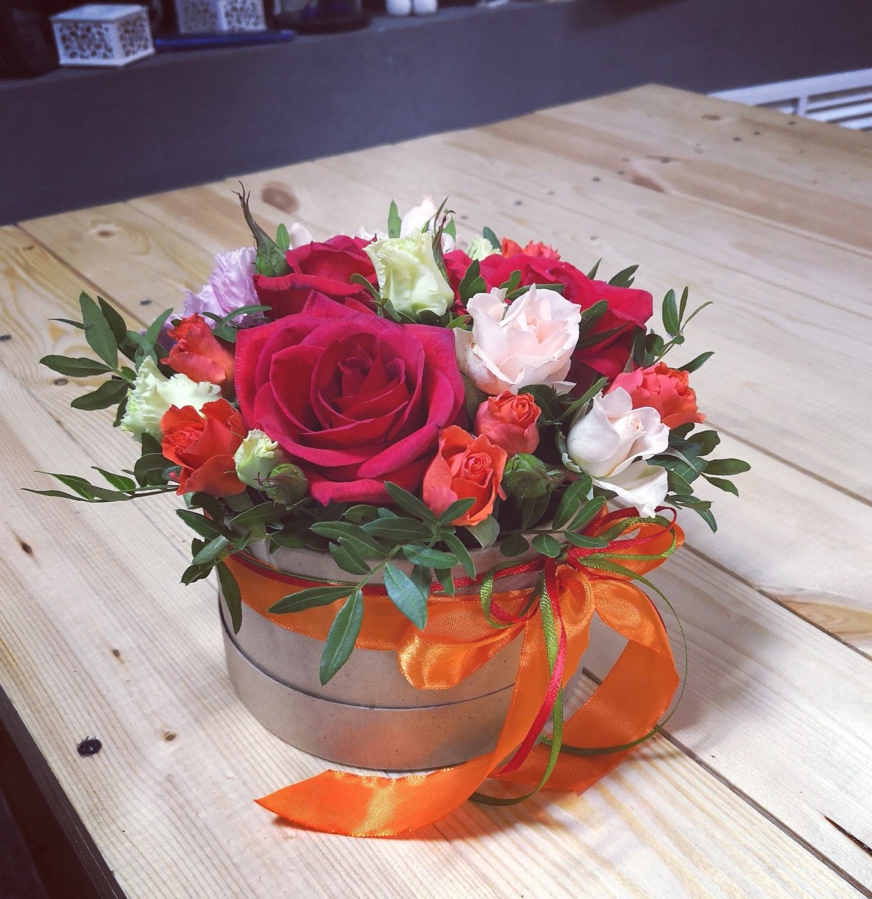 Каркасные букеты