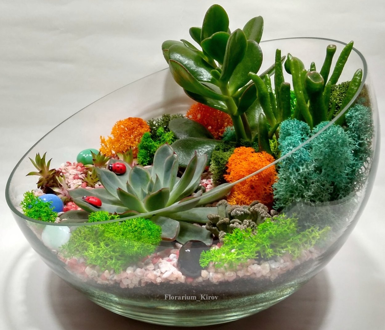 Имитация водопада в аквариуме