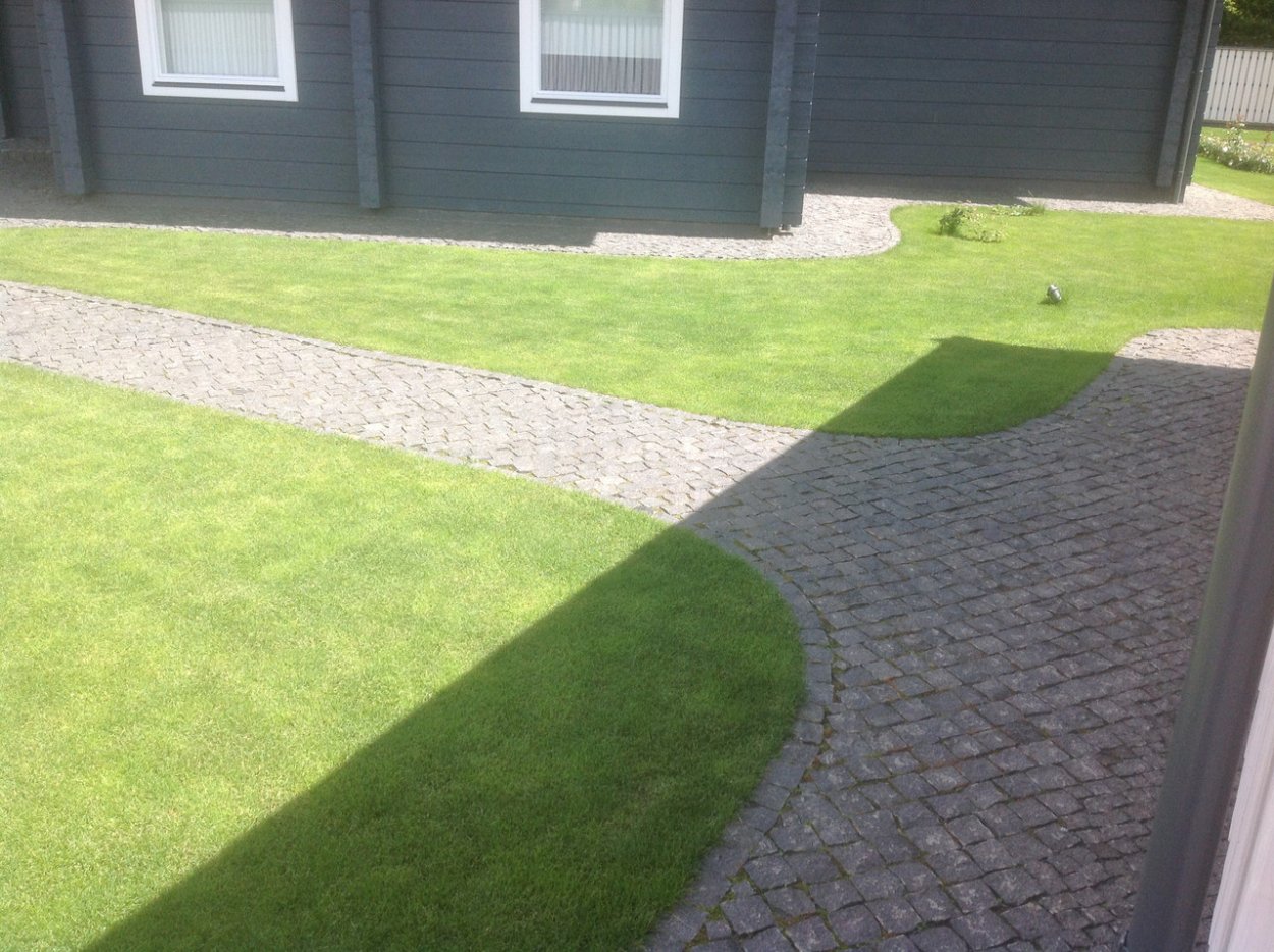 Газонная отмостка