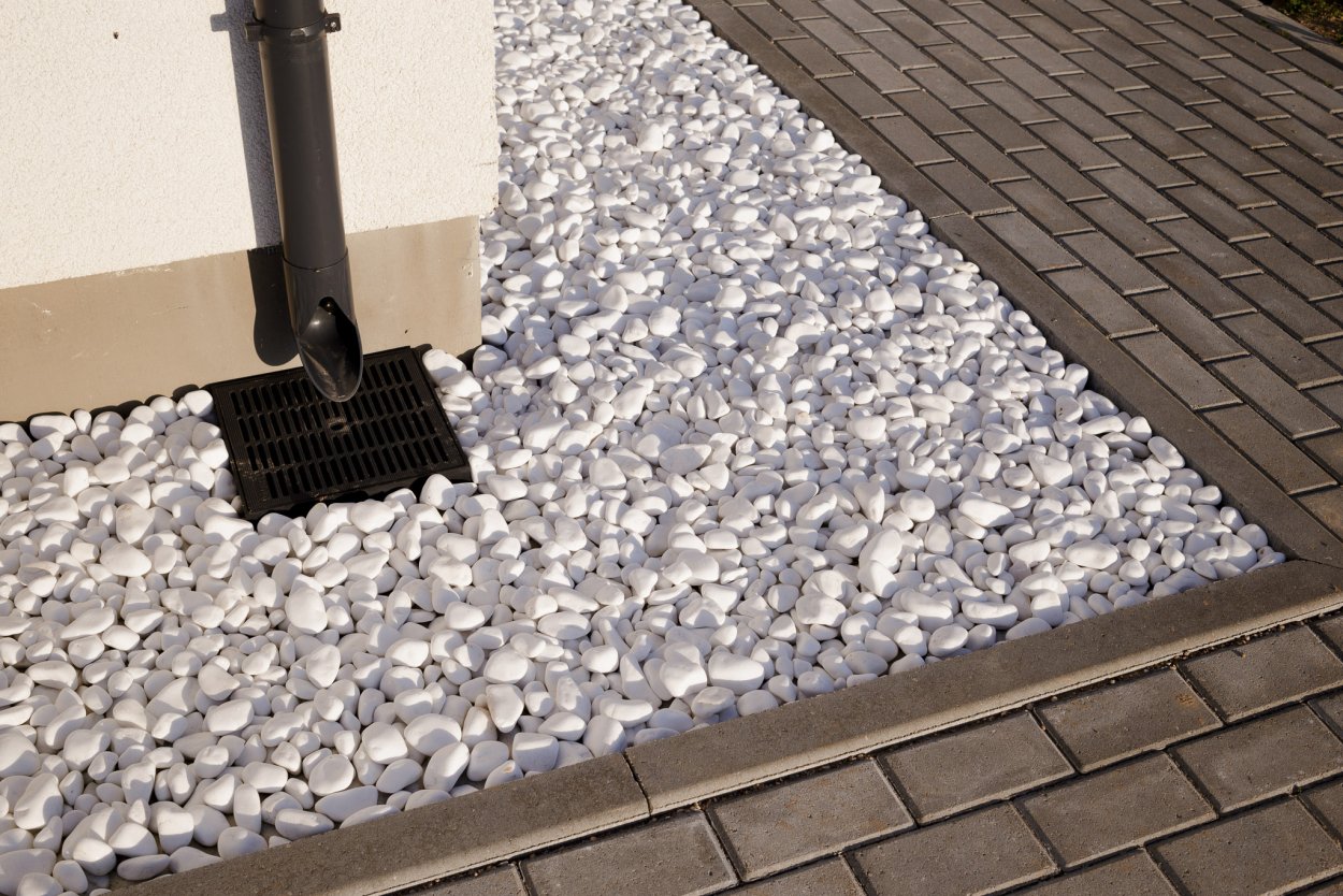 Отмостка мраморная крошка