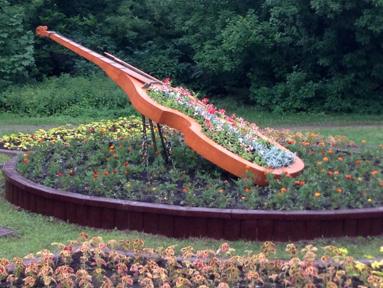 Необычные клумбы