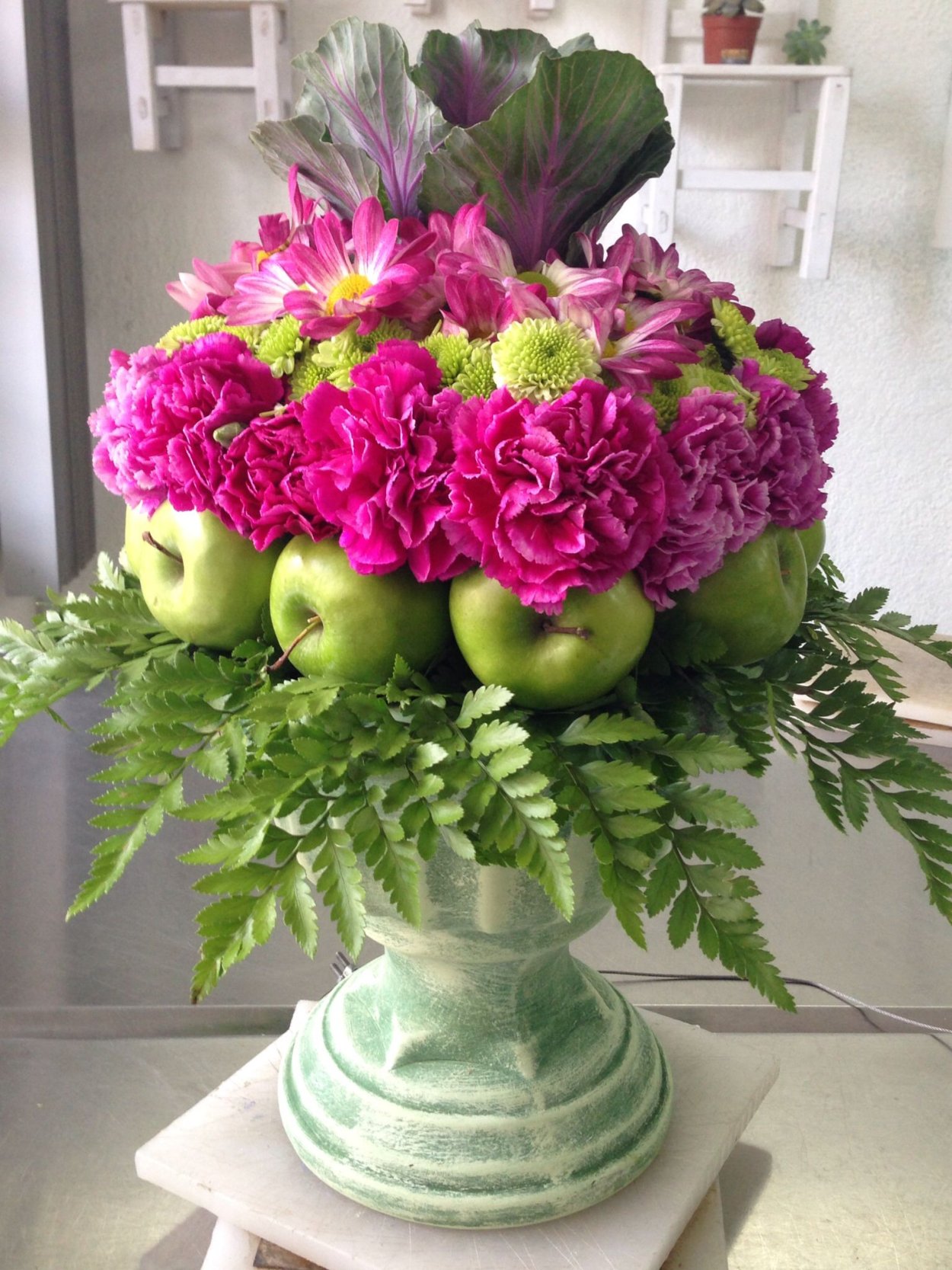 Бидермейер букет невесты