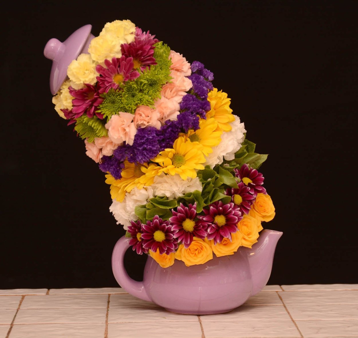 Итальянский свадебный цветы в букетах