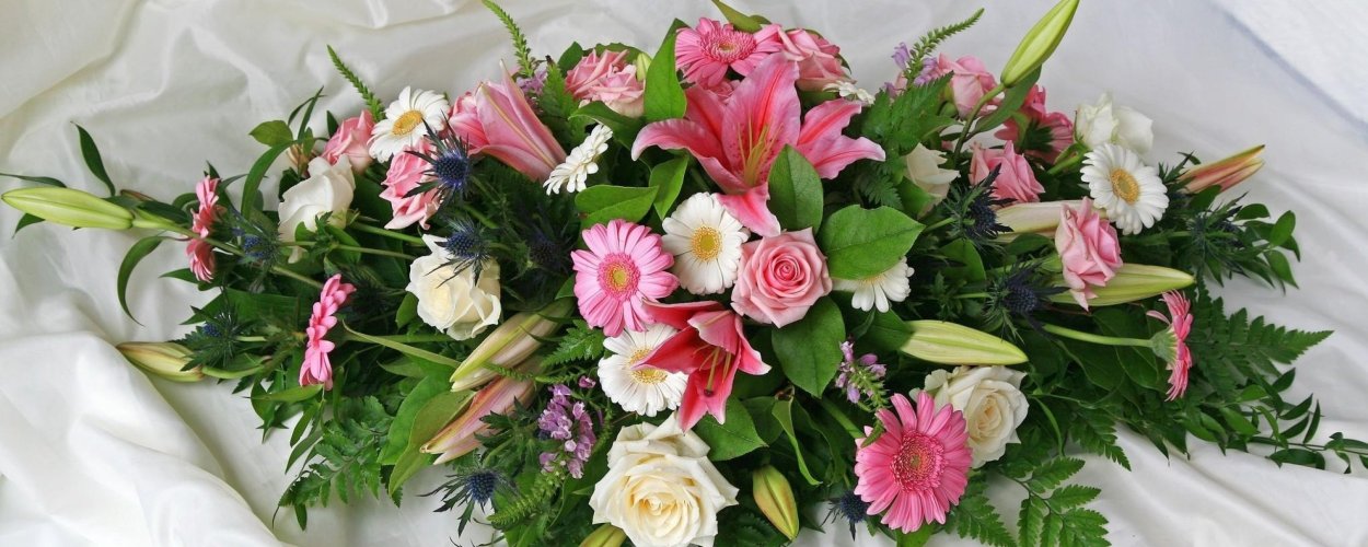 Красивый букет горизонтальный