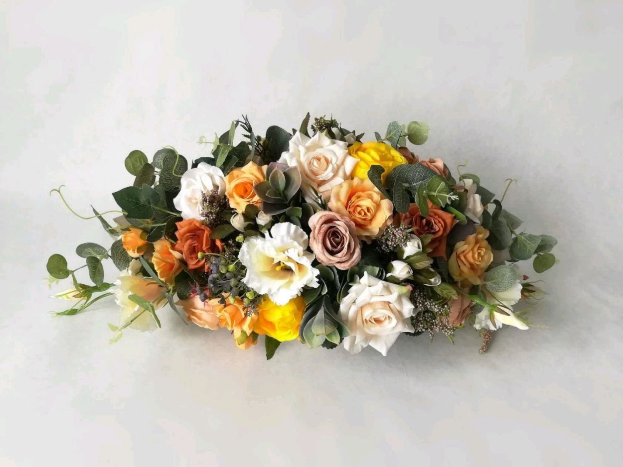 Букеты из искусственных цветов