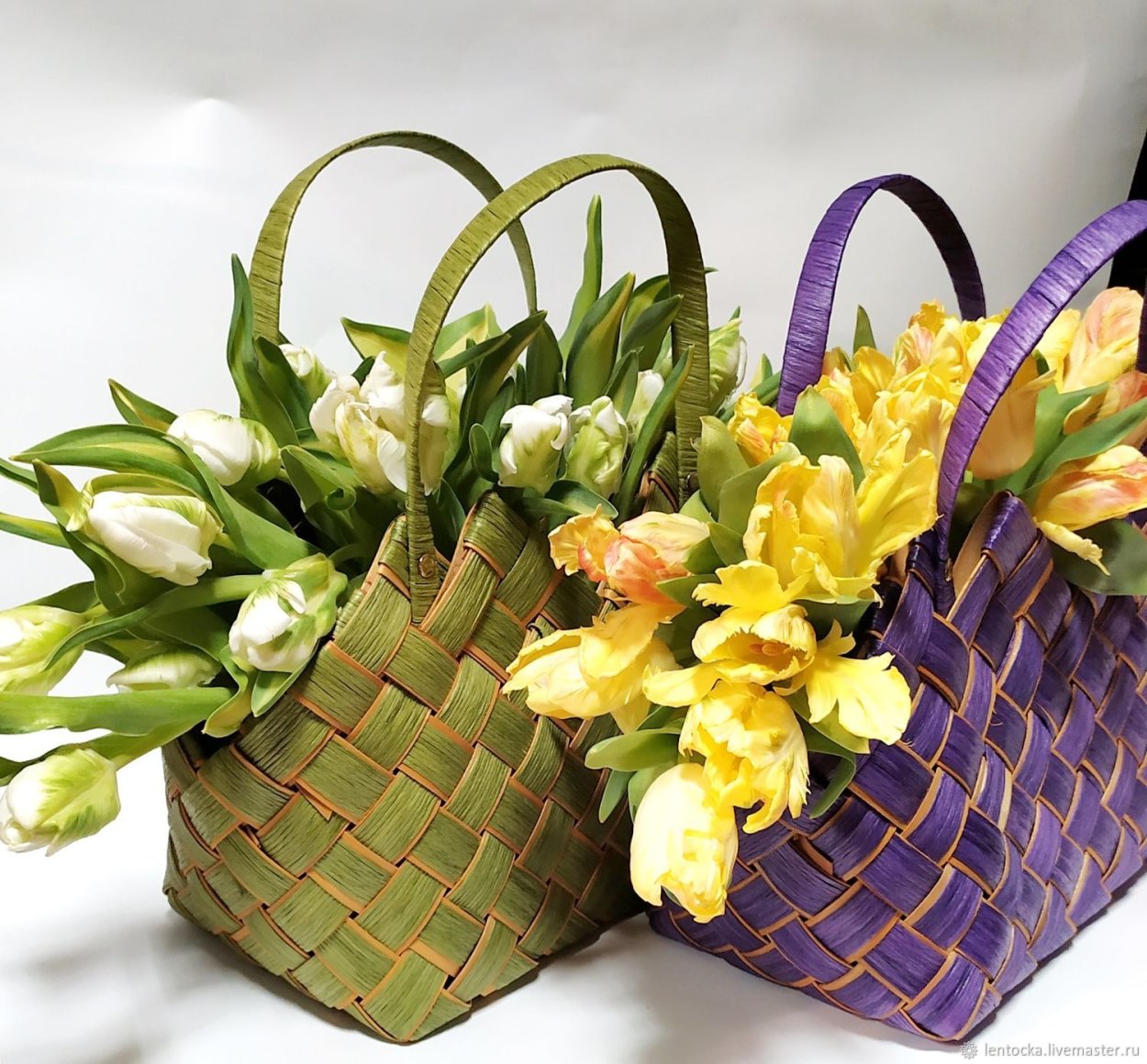 Цветы в сумочке