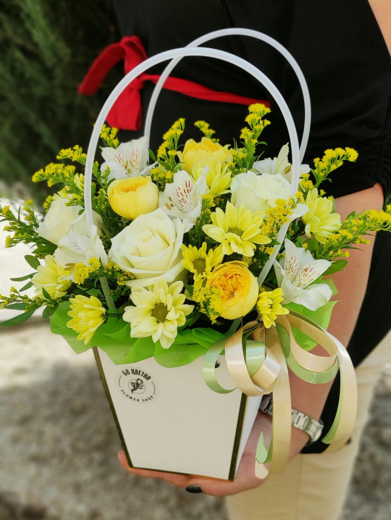 Сумочка с цветами