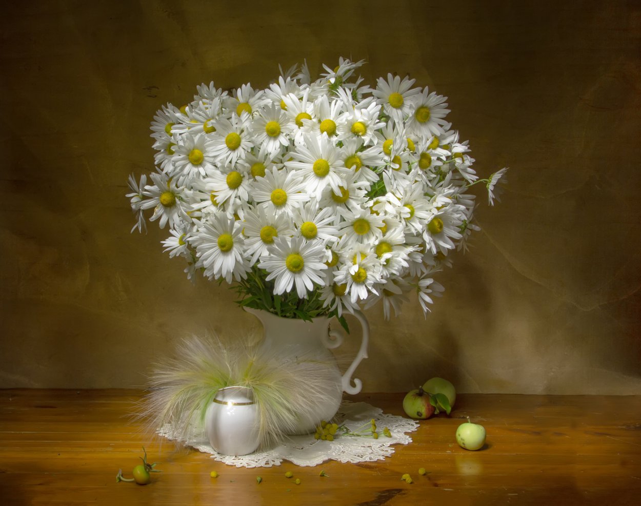 Букет ромашек с днем рождения