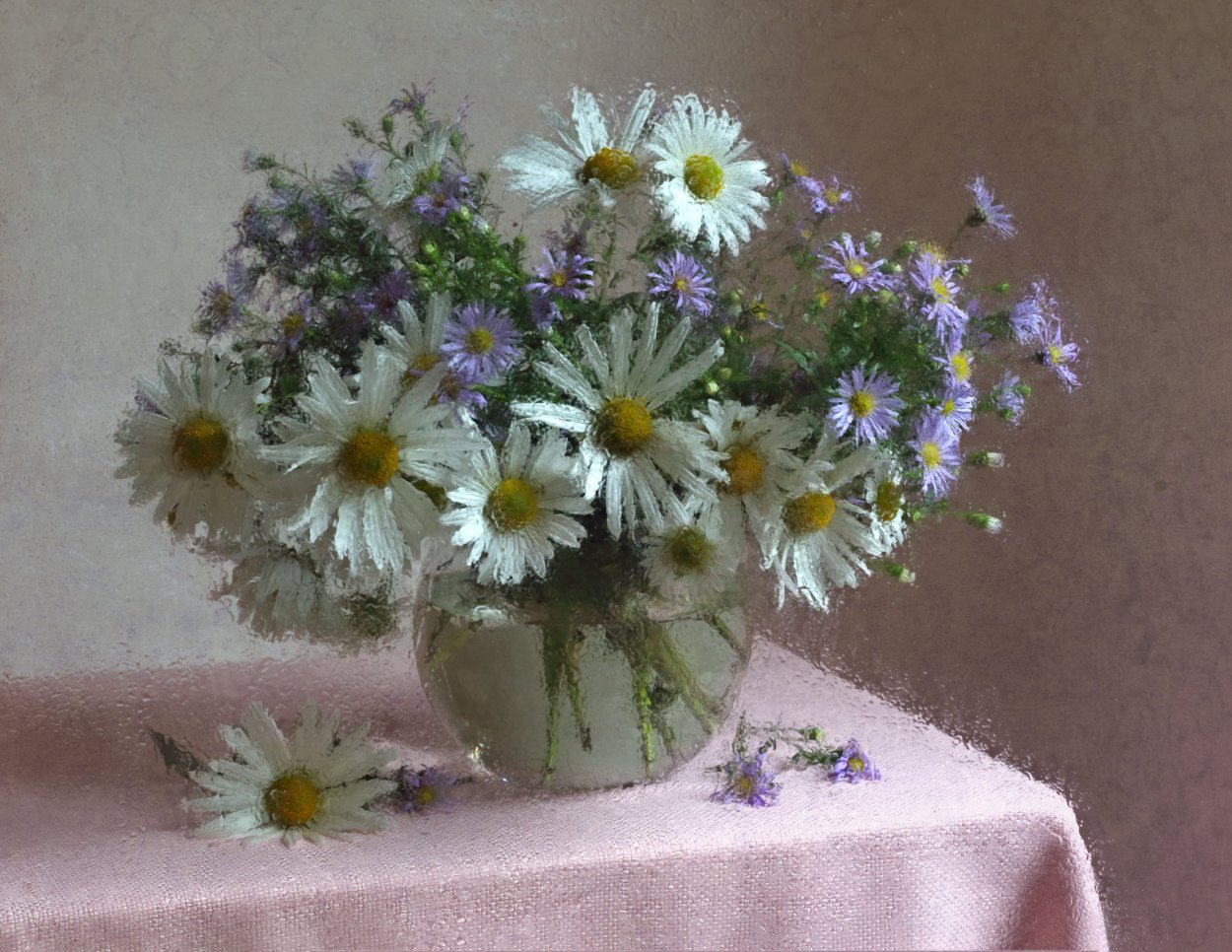 Букет ромашек