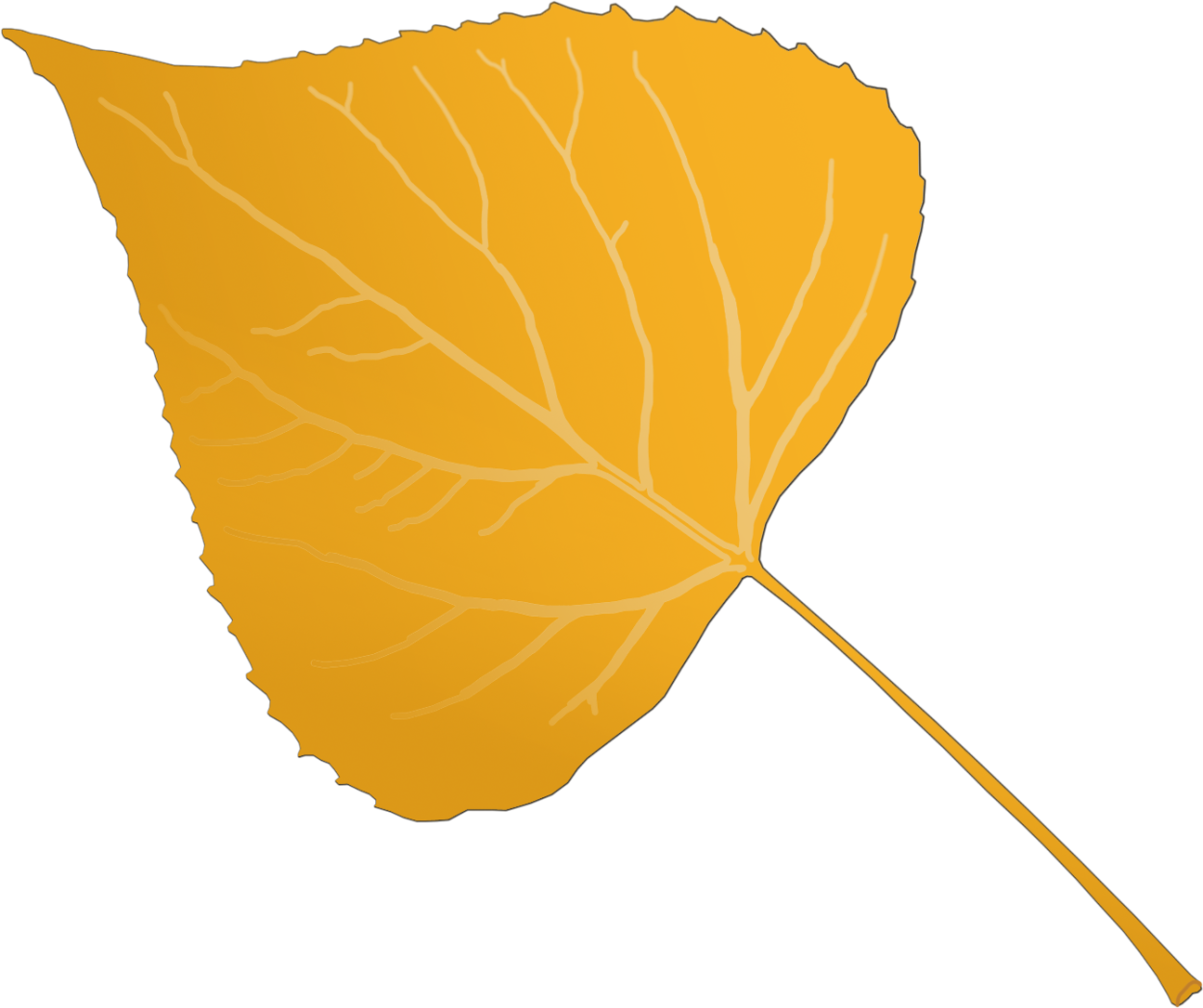 Лепесток осины