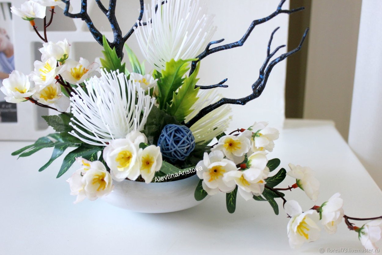 Икебана осенняя Япония