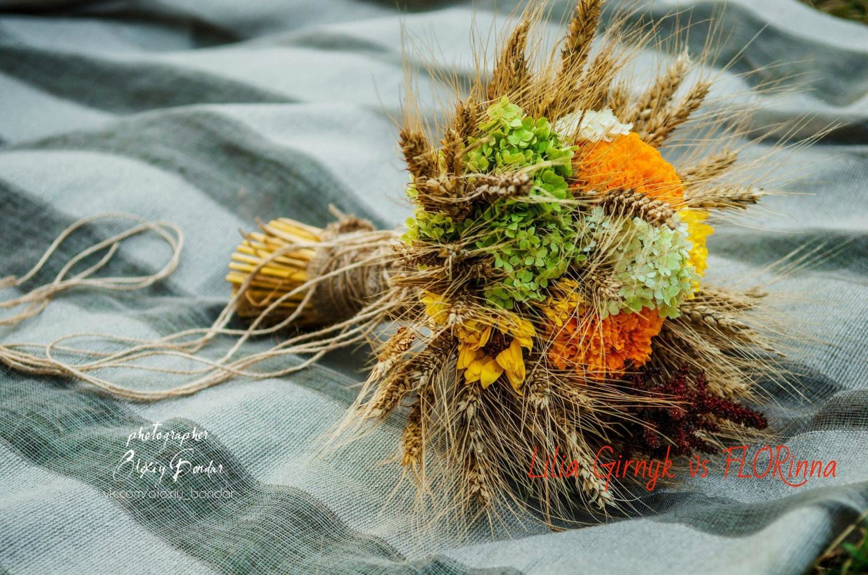 Букет статица Колос