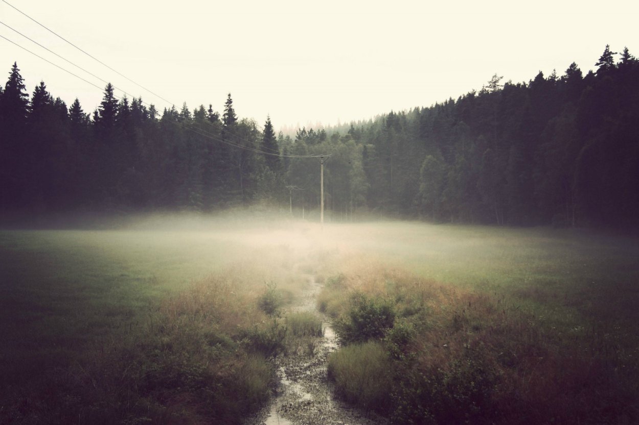 Красивое темное небо