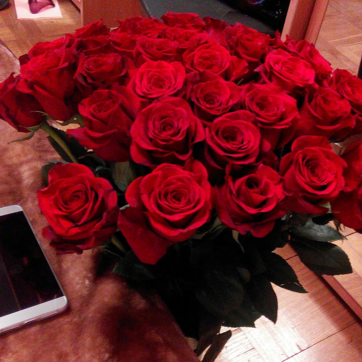 Цветы от любимого без повода