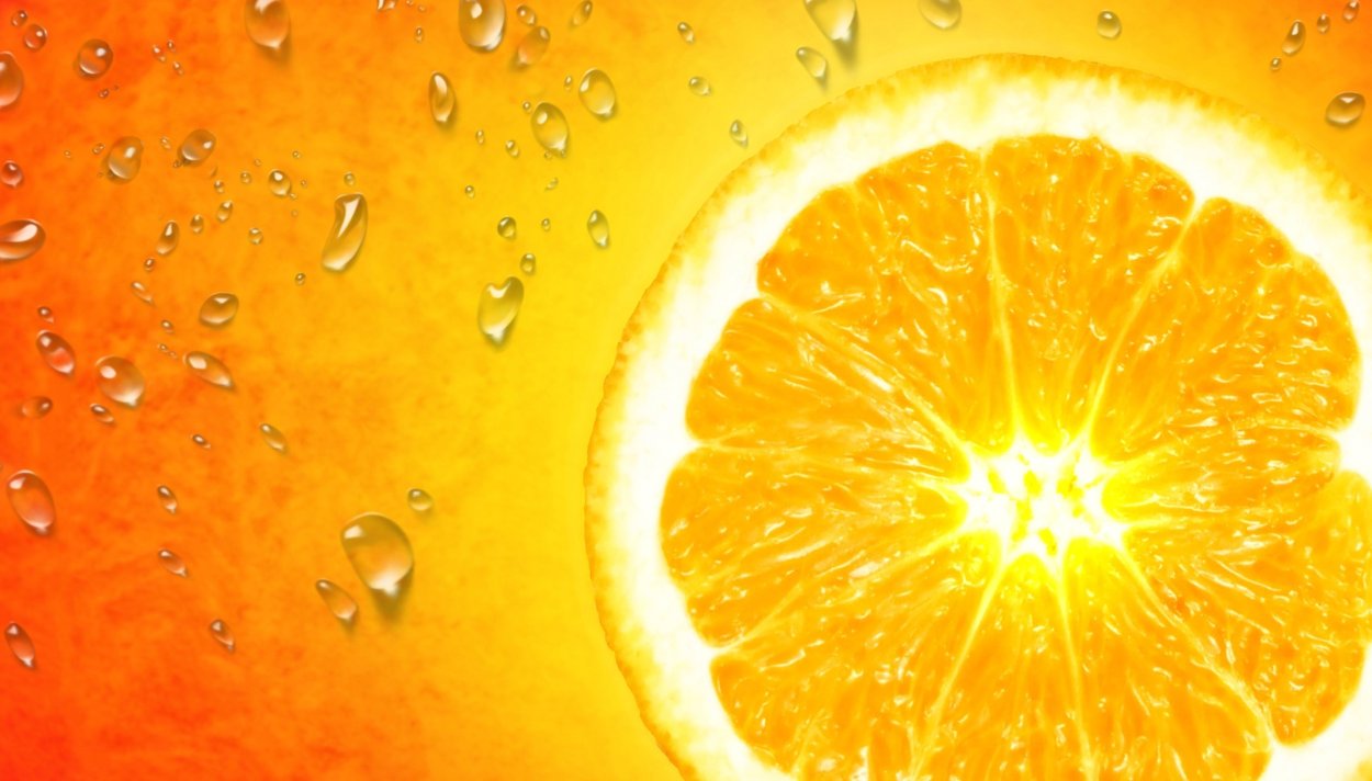 Красивый апельсин