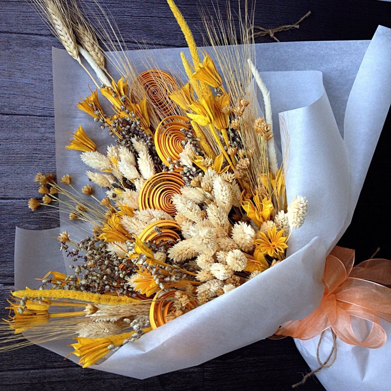 Сухоцветы oktaur пшеница