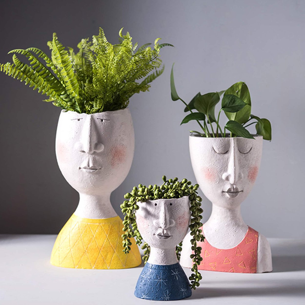 Необычные цветочные горшки