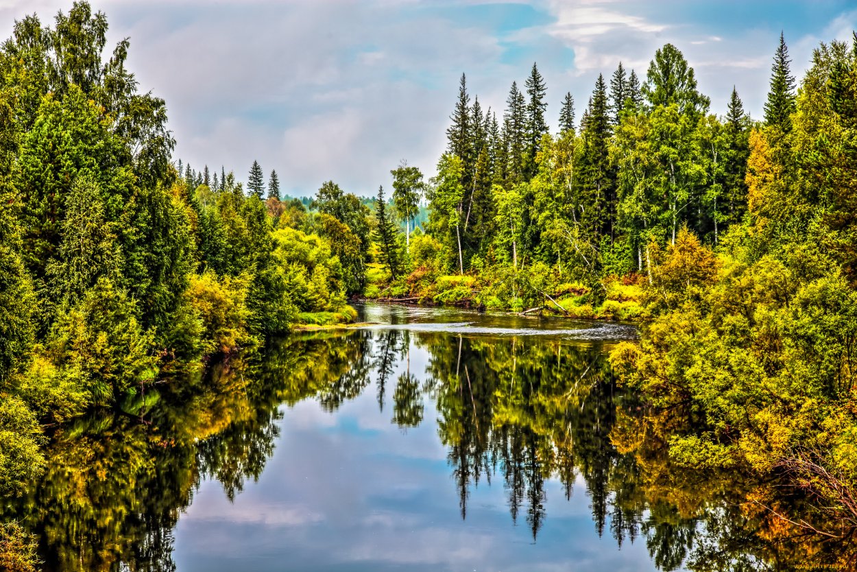 Осеннее озеро