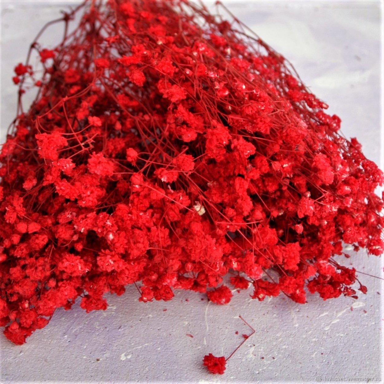 Зимний букет из сухоцветов