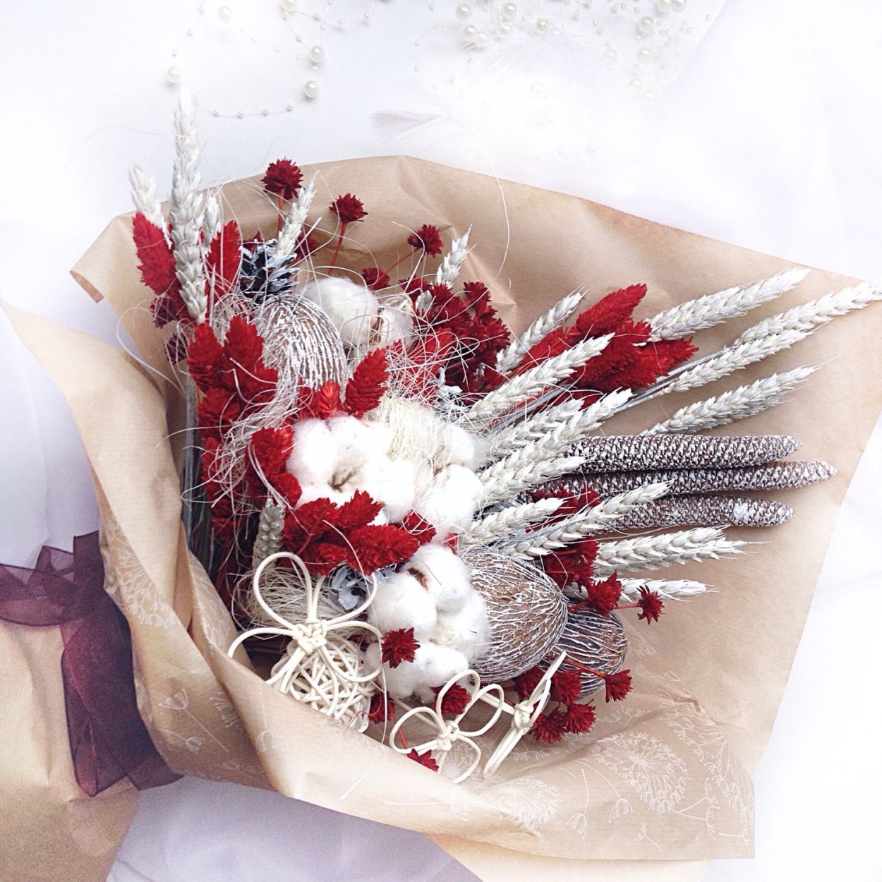 Сухоцветы, 50 шт