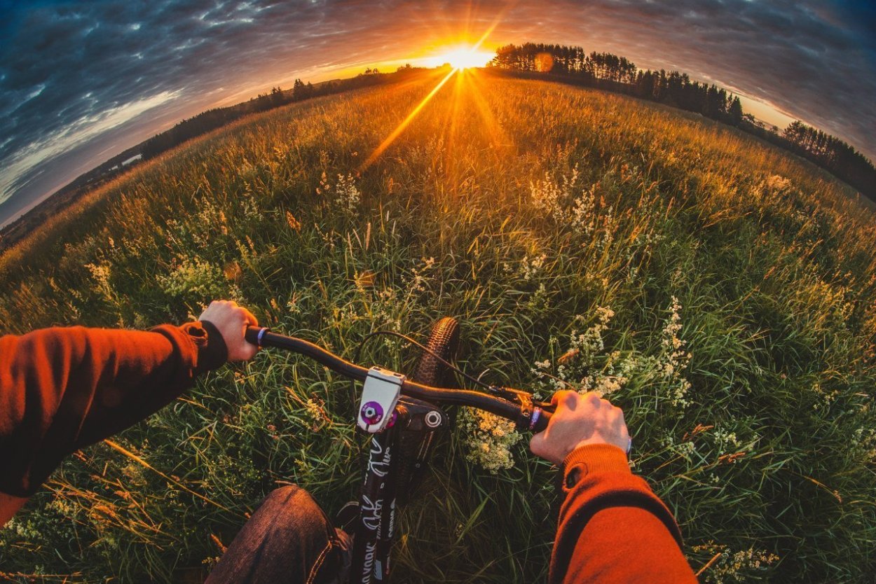 Чашка чая в горах