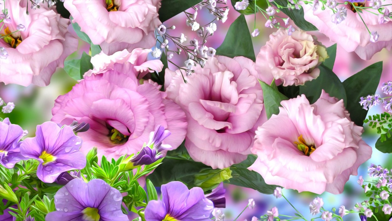 Эустома Минимализм