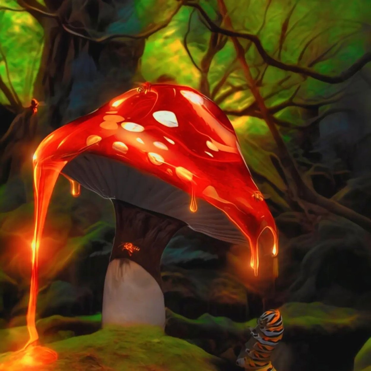 Шляпка мухомора