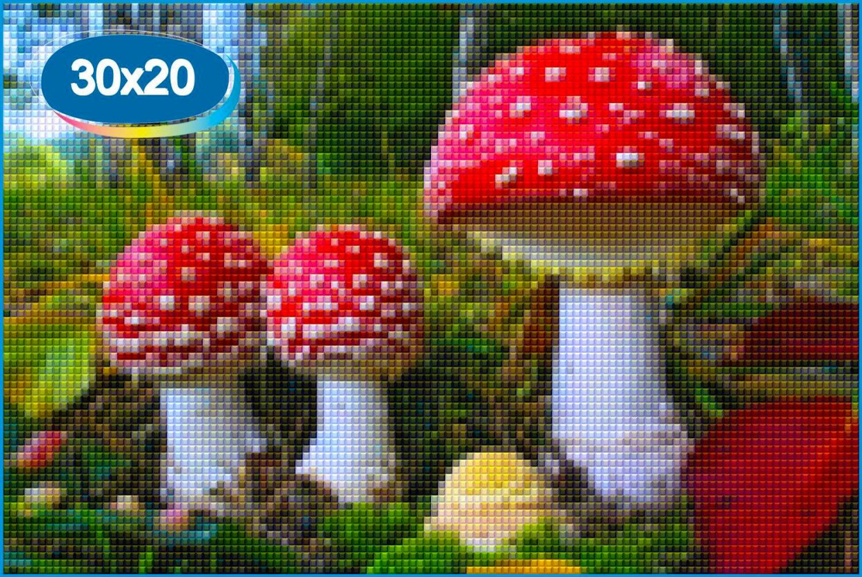 Светящийся мухомор